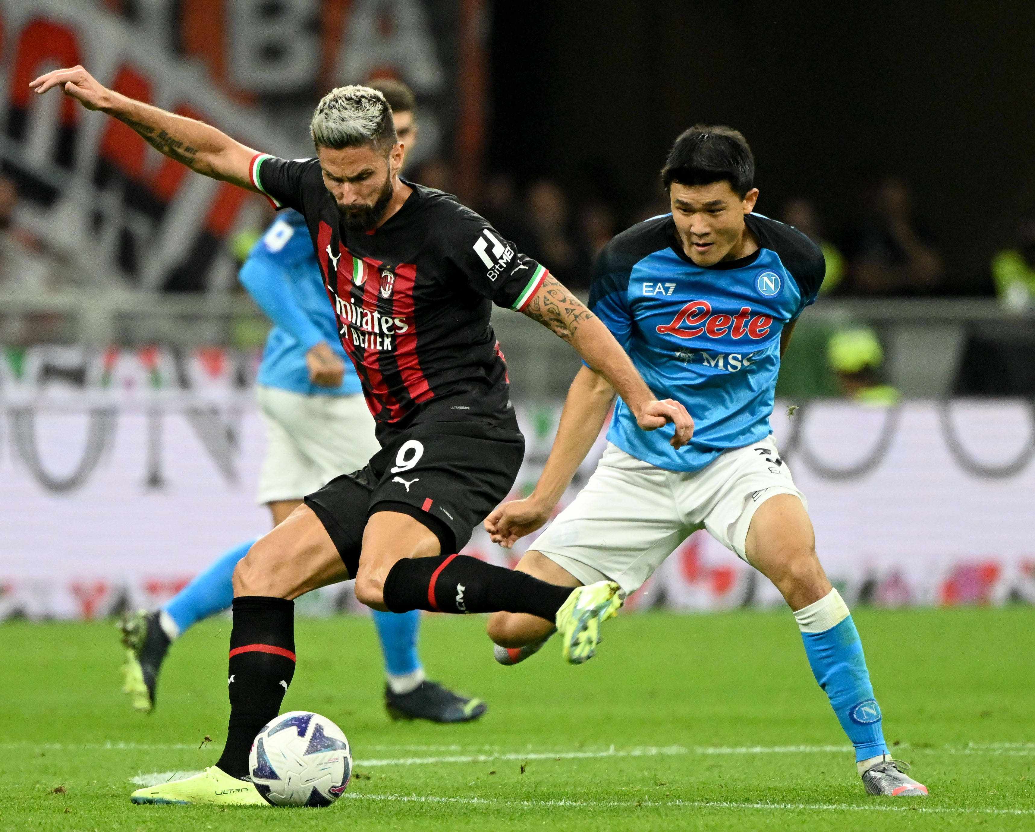 意甲球员们的精彩表现与技艺